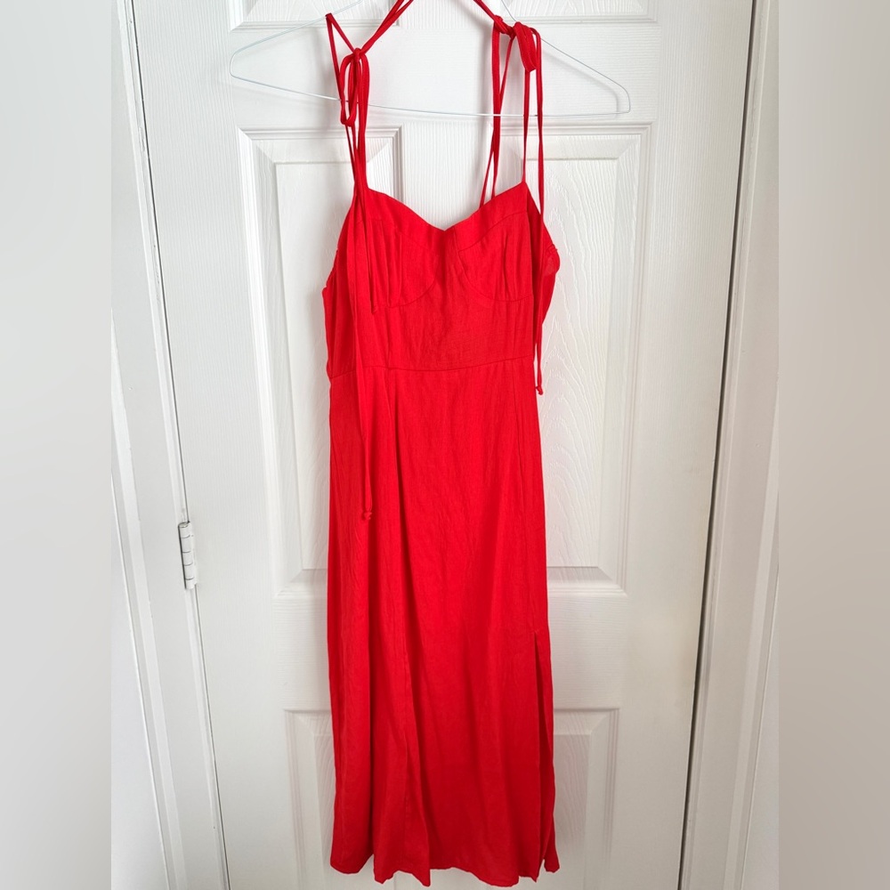 New with tags: Red strappy dress